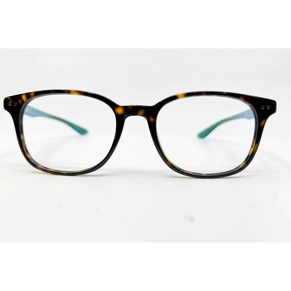 Puma Eyeglasses Mens Brown Tortoise Teal PE0088 001 51-19-145